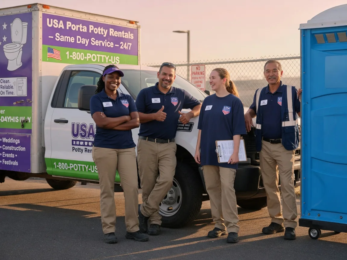 Porta Potty Rental company in Pleasantville, IA
