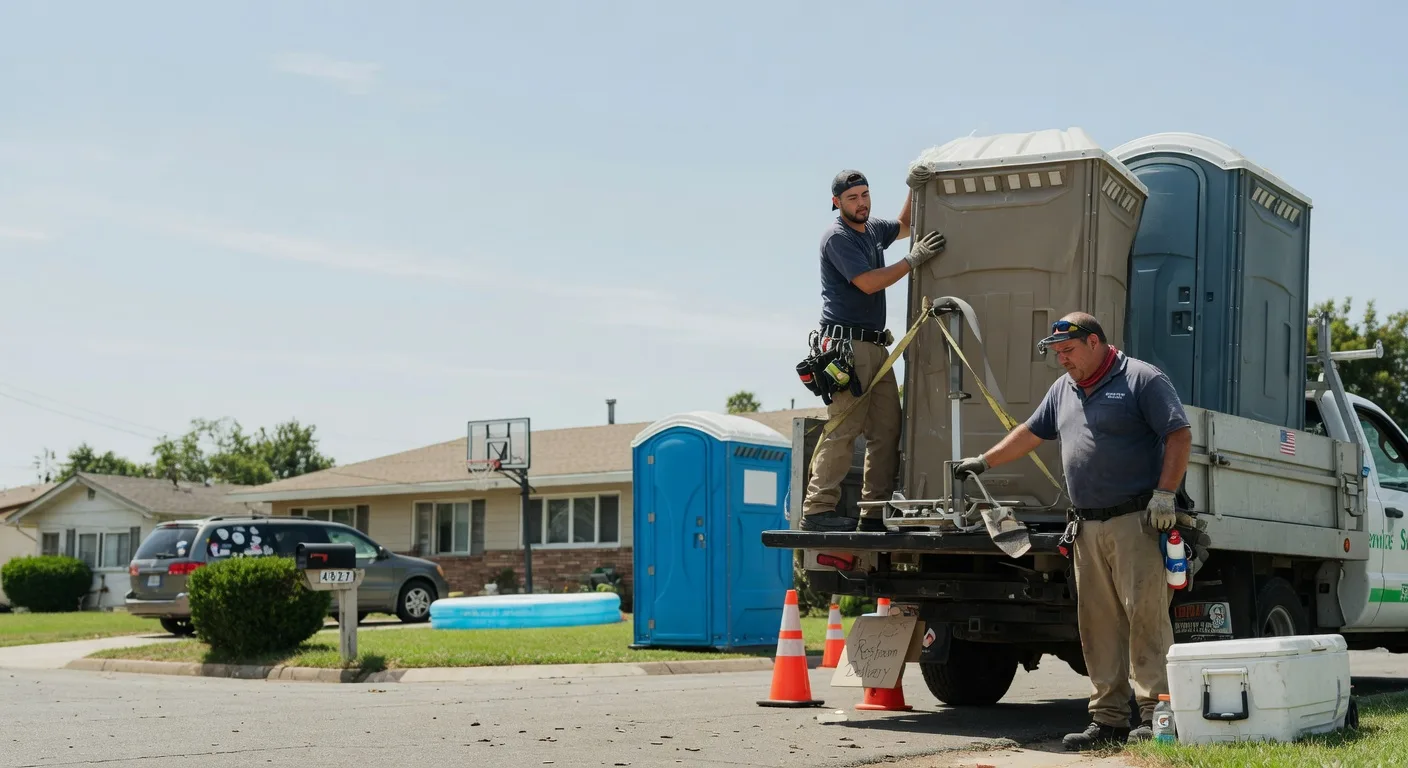 Porta Potty Rental in Pleasantville, IA near me